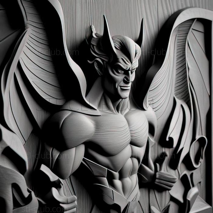 3D мадэль Человек-дьявол Го Нагай (STL)